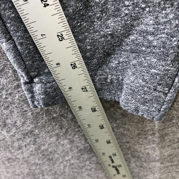 Gap Sueded Slim Sweatpants Mens S Gray Jogger Ankle Zip Drawstring Fleece - Picture 7 of 10